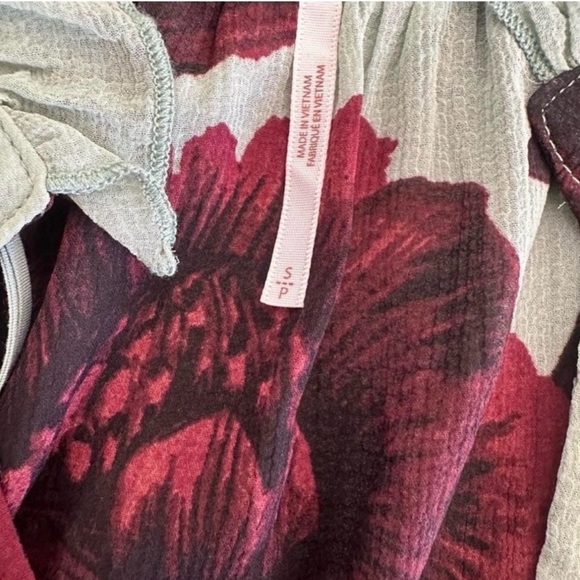 Free People Hearts Run Wild Floral Maxi Dress Size S/Oversized - NWOT - Picture 6 of 6